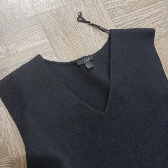 Cos knit black shirt size xs - Picture 2 of 3